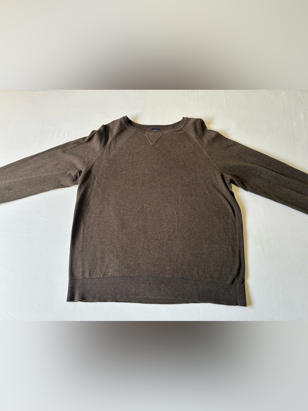 GAP Men's Brown Crewneck Pullover Sweater